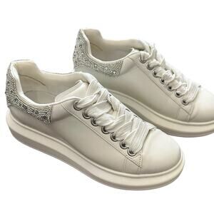 Steve Madden Gasp Rhinestone Sneakers